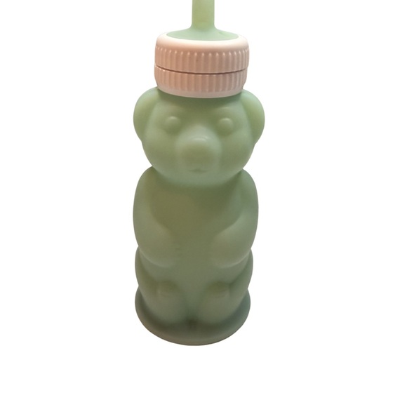Legendairy Honey Bear Silicone Straw Training Cup – Mint - Picture 2 of 4
